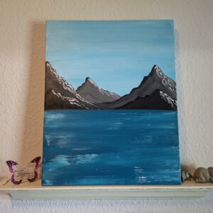 Mountains By The Lake